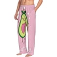 thumbnail image 2 of Xecao Cute Avocado Men's Straight Lounge Pajama Pants: The Ultimate in Comfortable Sleepwear, 2 of 9