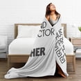 thumbnail image 5 of Kll Fleece Blanket Plush Throw Blanket Father'S Day,Soft Fuzzy Cozy Flannel Blanket For Couch Sofa Bed.(60"X50"), 5 of 9