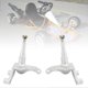 thumbnail image 4 of 1 Pair 14mm Steering Strut Knuckle Spindle Steel Alloy High Strength Steering Knuckle for 150CC to 250CC Go Kart Quad Bike ATV UTV, 4 of 5