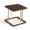 thumbnail image 4 of Michael Amini Amora Side Table - Eggshell Walnut, 4 of 5