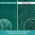 thumbnail image 4 of Set de edredón Hansleep Teal Damask Ultrasonic All Season King, 4 of 7