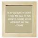 thumbnail image 1 of Qoutes gente famosa cura la soledad la noche Pantalla de escritorio de pared de fotograma cuadrado, 1 of 4