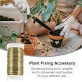 thumbnail image 2 of STRANDCHIC Golden Galvanized Iron Floral Wire for DIY Garden Plant Ties and Flower Arrangements, 2 of 6