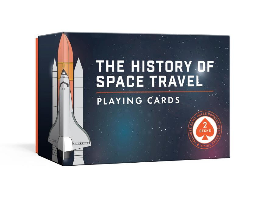 The History Of Space Travel Playing Cards Two Decks Of Cards And Game
