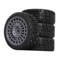 thumbnail image 2 of 4 ruedas y neumáticos para bricolaje, resistentes, profesionales, de 12 mm, hexagonales, negros, piezas mejoradas para 1/10 Gris, 2 of 9