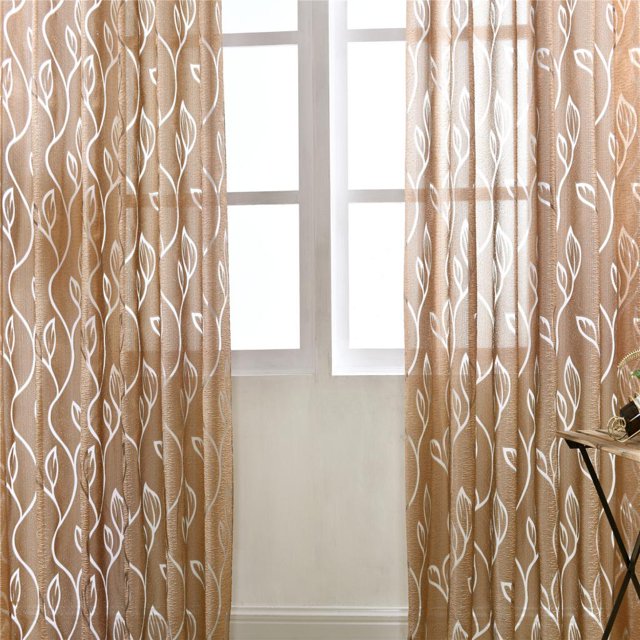 Cortina De Ventana Voile De Fashion Grommet And Cubre Los Colores De - Multi, 100 * 250cm Unesdoc. unesdoc. perfecl Burbuja de cortina transparente