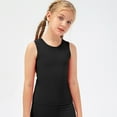 thumbnail image 3 of GYRATEDREAM Girls Athletic Tank Tops Dry Fit Active Performance Sleeveless Shirts 5-12 Years, 3 of 6
