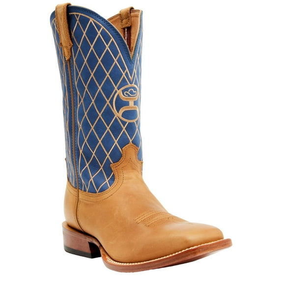 TWISTED X Adult Male 12in Hooey Inca Gold/Twilight Blue Boots, Size: 13, Width: D