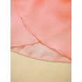 thumbnail image 6 of YONGHS Kids Girls Ballet Dance Skirt Skating Over Scarf Chiffon Wrap Skirts Pink 2-6, 6 of 7