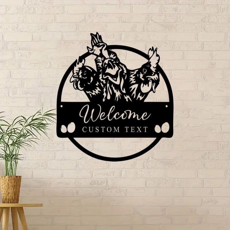Personalized House Address Plaque, Custom House Number Street Name Sign For Home Apartment Mailbox Wall Art Decor Outdoor Indoor