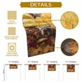 thumbnail image 5 of Fall Forest Table Runner, Autumn Thanksgiving Kitchen Dining Table Decoration for Home Party Decor 13x72 Inches, 5 of 9