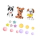 thumbnail image 2 of Dog Cake Toppers Puppy Cupcake Toppers Decoración del pastel para la escena de bricolaje Shower Compromiso de proyectos de arte aniversario, 2 of 9