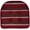 Burgundy, variant on Bradford Striped U-Shaped Memory Foam Chair Pad Purple 4-Pack