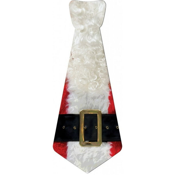 EvREwares Sticky Tie Santa Wearable Fabric Stickers