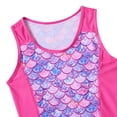 thumbnail image 3 of Traje de baño RAISEVERN para niñas, tankini, sirena, talla 10, con pantalones cortos, 3 of 6