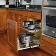 RevAShelf 5WB21522CR 15 x 22 Inch 2Tier Kitchen Pull Out Basket