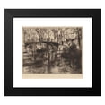 thumbnail image 2 of Lovis Corinth 14x12 Black Modern Framed Museum Art Print Titled - At the Zoo (1920), 2 of 5