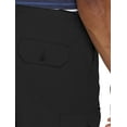 thumbnail image 4 of Harbor Bay by DXL Men's Big and Tall Continuous Comfort Cargo Pants, Black, 52W x 28L, 4 of 8