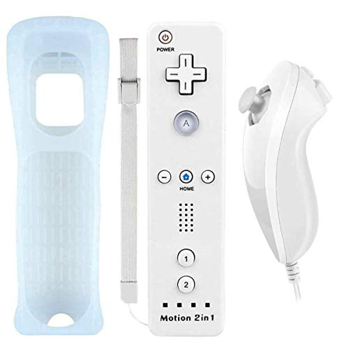 AndThere Wii Remote Controller with Nunchuck and Motion Plus