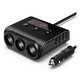 thumbnail image 1 of Cargador Auto Celular 3 Encendedor Cigarrillo + 4 Usb 100w Negro, 1 of 5