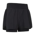 thumbnail image 3 of Mountain Warehouse Womens Double Layered Running Shorts, 3 of 5