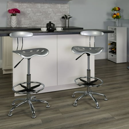 Adjustable Height Drafting Stool With Tractor Seat Multiple