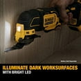 thumbnail image 4 of DEWALT ATOMIC 20V MAX* Oscillating Tool, Cordless, Oscillating, Tool only (DCS354B), 4 of 8