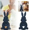thumbnail image 2 of Binwennn Easter Bunny Purse & Plate Set Cute Rabbit Pouch And Decorative Dish For Easter Celebrations Christmas Ornament Packs And Christmas Bulbs Beautiful Christmas Ornament Glass Christmas Ornament, 2 of 6