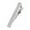 Silver, variant on freneci Brass Tie Clip Decorative Portable Tie Pin for Regular Ties Gift Skinny Ties