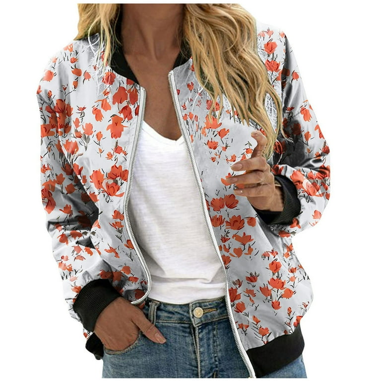 Ladies floral summer jackets cheap