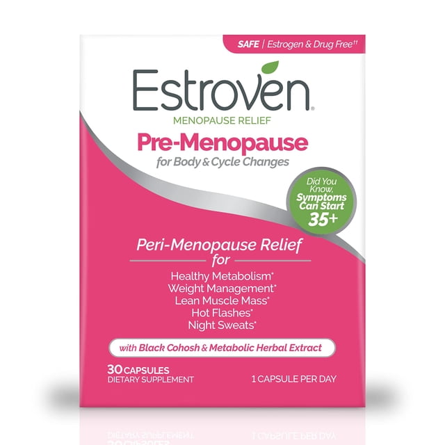 Suplemento Estroven Pre-Menopause Relief 30 comprimidos