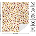 thumbnail image 6 of Cozy Fall Throw Blanket for Couch Autumn Leaves and Berries Blanket Fall Blankets and Throws, 60" x 50", 6 of 6