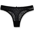thumbnail image 2 of Bragas de encaje sexy para mujer, bragas de algodón suave, bragas de color sólido, bragas transpirables, lencería, ropa interior femenina, tanga, 2 of 5