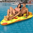 thumbnail image 4 of Water Hammock Non Slip Exquisite Workmanship PVC Inflatable Pool Pizza Float Hammock for Beach, 4 of 10