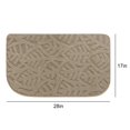 thumbnail image 2 of Non-Slip Indoor Doormat, Absorbent Front Back Door Mat Floor Mats For Home Entrance Rug, Low-Profile Inside Floor Door Mat, Machine Washable Inside Door Rug ( Light Gray 17*28" ), 2 of 11