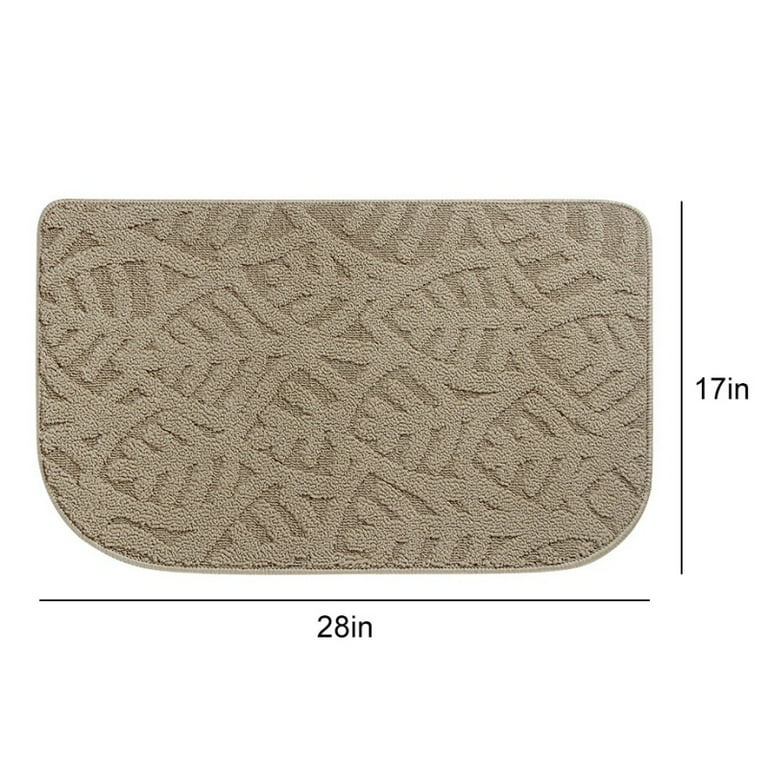 Unimat 3x5 (36x60) Dual Ribbed Outdoor-Indoor Doormat with Waterproof Charcoal Rubber Backing - Stylish Welcome Mat, Perfect for Home, Office, and