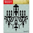 thumbnail image 5 of Stencil1 Chandelier Reusable Stencils - 8.5" x 11", 5 of 5