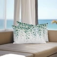 thumbnail image 3 of Sage Green Eucalyptus Leaves Lumbar Pillow Covers 20x12 Inch Set of 2, Spring Farmhouse Botanical Waterproof Outdoor Pillow Covers, Decorative Cushion Pillowcases for Couch, Sofa, Bed, Garden, Patio, 3 of 9