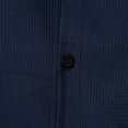 thumbnail image 6 of GigrtiJin Men's Plus Size Button down Shirt Long Sleeved Lapel Solid Color Shirts Casual Comfy Loose Cardigan Top, 6 of 8