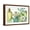 Brown Frame, variant on Art.com Mixed Greens XLIX Art Print by Lisa Audit, 36" x 24"