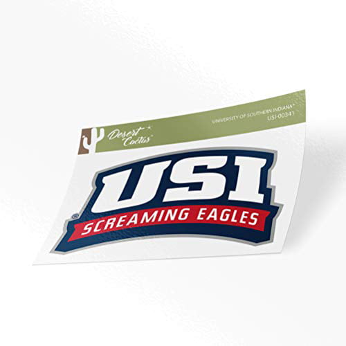 University of Southern Indiana USI Screaming Eagles NCAA Vinyl Decal Laptop Water Bottle Car Scrapbook Sticker - 00361