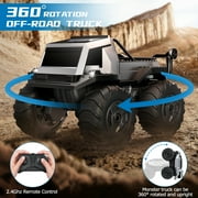 AUOSHI 1:16 Amphibious Remote Control Car Building Blocks DIY Waterproof RC Truck RC Car Toys Gifts for Kids Adults