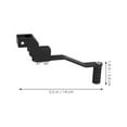 thumbnail image 7 of 2 Pcs Motorcycle Gear Lever Travel 14.00X5.00X2.50CM Black, 7 of 7