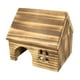 thumbnail image 1 of Casa de hámster, juguete de madera, suministros de paisajismo, cabaña, refugio para mascotas, hábitat de madera para mascotas. S, 1 of 9