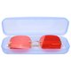 thumbnail image 3 of Gafas de sol sin montura con estilo para hombres y mujeres, gafas de sol portátiles con protección UV para viajes al aire libre, 3 of 8