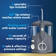 thumbnail image 3 of Waterpik Ultra Water Flosser with 10 Settings, 6 Tips, ADA Accepted, Gray, 3 of 13