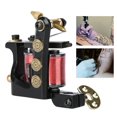 thumbnail image 4 of HLONK 10 Wraps Professional Alloy Tattoo Machine Copper Coils Tattoo Shader Machine  Gun, 4 of 8