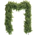 thumbnail image 2 of 2Pcs 9 Ft Christmas Cedar Garland, Realistic Faux Pine Garlands, Green Artificial Greenery Garland for Winter Home, Mantle, Fireplace, Indoor, Outdoor Christmas Decorations, 2 of 6