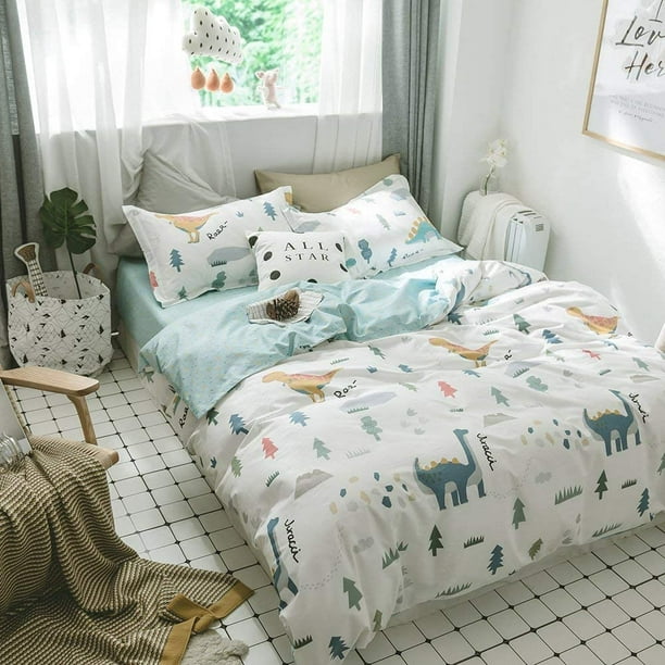 Dinosaur king clearance single quilt cover