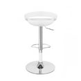 thumbnail image 3 of Rho Contemporary Adjustable Barstool - Vanilla White, 3 of 4